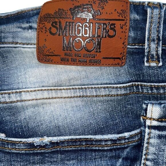 Smugglers moon mens jeans 40 by‎ 33 urban y2k style fun jeans - Picture 6 of 6
